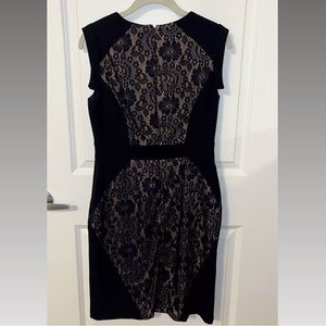 Adrianna Papel lace and polyester chic dress